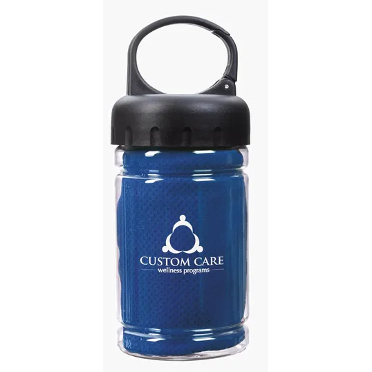 Carabiner Bottle with Cooling Towel — view 10