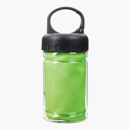 Carabiner Bottle with Cooling Towel — view 7