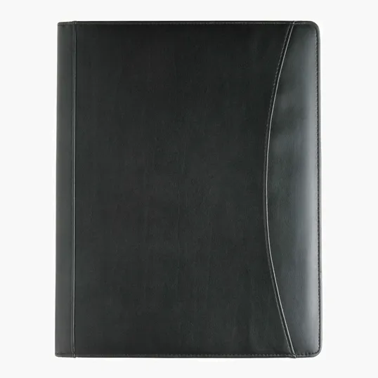 Good Value™ Executive Crescent Padfolio with Lined Notepad — view 2