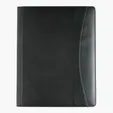 Good Value™ Executive Crescent Padfolio with Lined Notepad — view 2