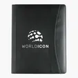 Good Value™ Executive Crescent Padfolio with Lined Notepad — view 3