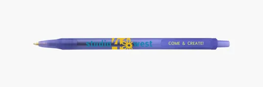 BIC® Clic Stic® Ice Retractable Ballpoint Pen — view 7
