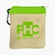 Garyline® Canvas Zipper Pouch with Carabiner — view 8