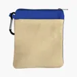 Garyline® Canvas Zipper Pouch with Carabiner — view 2