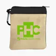 Garyline® Canvas Zipper Pouch with Carabiner — view 5