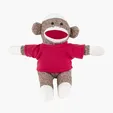 Chelsea Teddy Bear™ Sock Monkey - 11" Plush — view 2