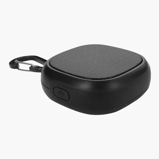 Water-Resistant IPX4 Bluetooth Speaker with Carabiner