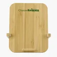Bamboo 10W Wireless Charger with Phone Holder — view 8