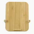 Bamboo 10W Wireless Charger with Phone Holder — view 7