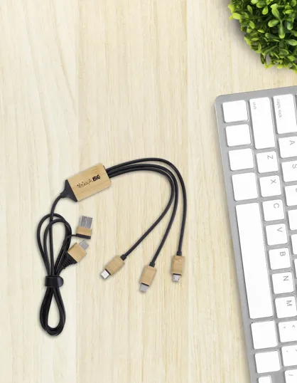 BambooTunes 5-in-1 Charging Cable — view 5