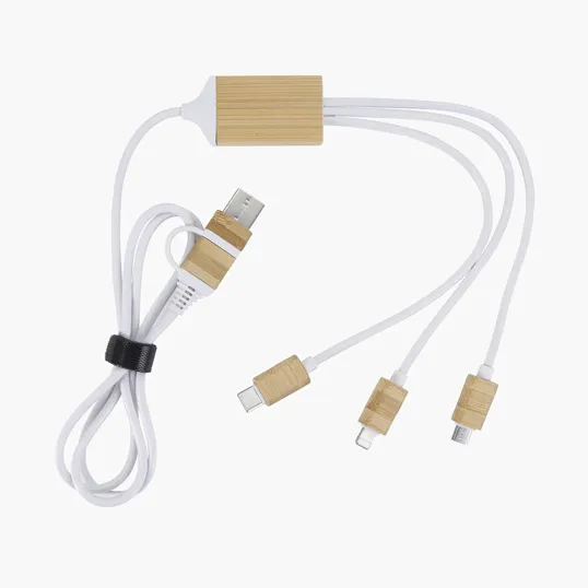 BambooTunes 5-in-1 Charging Cable — view 4