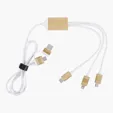 BambooTunes 5-in-1 Charging Cable — view 3