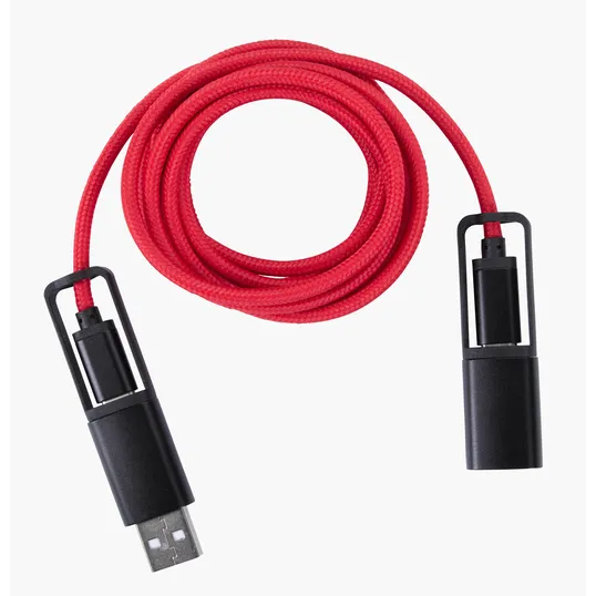 All-Over Braided Long Cable Extender, 6-Foot USB-C — view 7