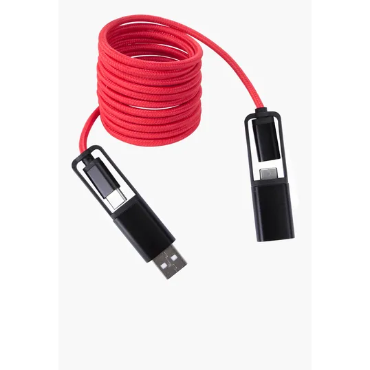All-Over Braided Long Cable Extender, 6-Foot USB-C — view 9