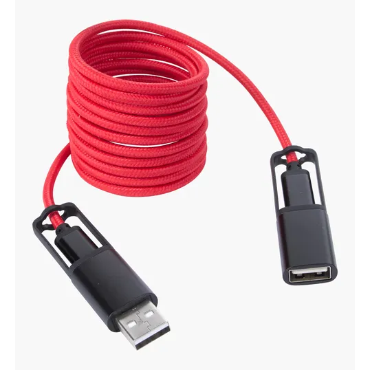 All-Over Braided Long Cable Extender, 6-Foot USB-C — view 8