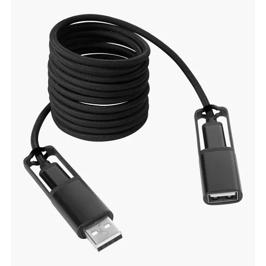 All-Over Braided Long Cable Extender, 6-Foot USB-C — view 2