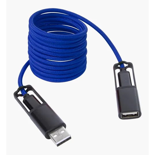 All-Over Braided Long Cable Extender, 6-Foot USB-C — view 5