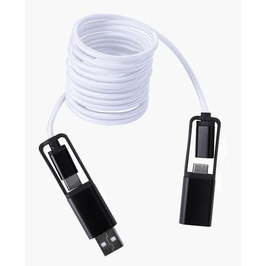 All-Over Braided Long Cable Extender, 6-Foot USB-C — view 12