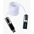 All-Over Braided Long Cable Extender, 6-Foot USB-C — view 22
