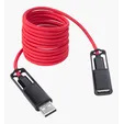 All-Over Braided Long Cable Extender, 6-Foot USB-C — view 8