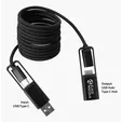All-Over Braided Long Cable Extender, 6-Foot USB-C — view 15