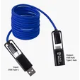 All-Over Braided Long Cable Extender, 6-Foot USB-C — view 18