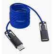 All-Over Braided Long Cable Extender, 6-Foot USB-C — view 5
