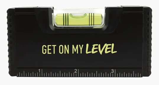 Magnetic Pocket Level with Acrylic Vial and Measuring Scales — view 8