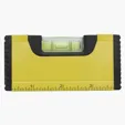 Magnetic Pocket Level with Acrylic Vial and Measuring Scales — view 5