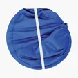 Cyclone Foldable Hand Fan with Elastic Strap