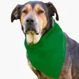 Garyline® Large Triangle Doggie Bandana — view 4