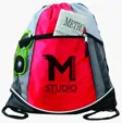 Double Take Drawstring Bag with Mesh Pockets — view 11