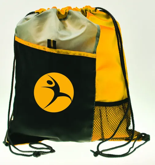 Keystone Drawstring Sport Pack with Mesh Side Pocket — view 11
