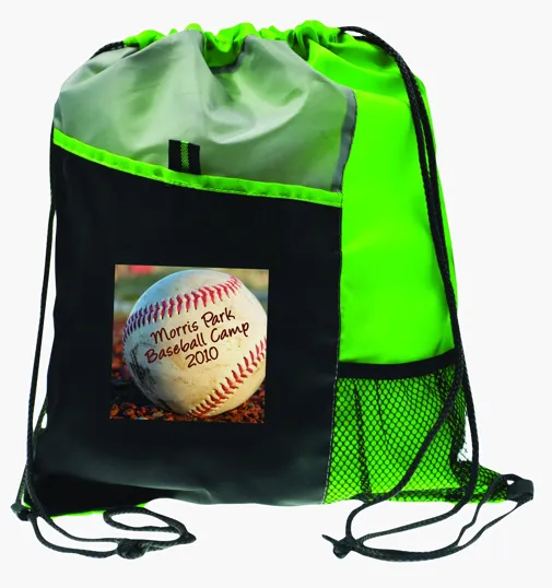 Keystone Drawstring Sport Pack with Mesh Side Pocket — view 17