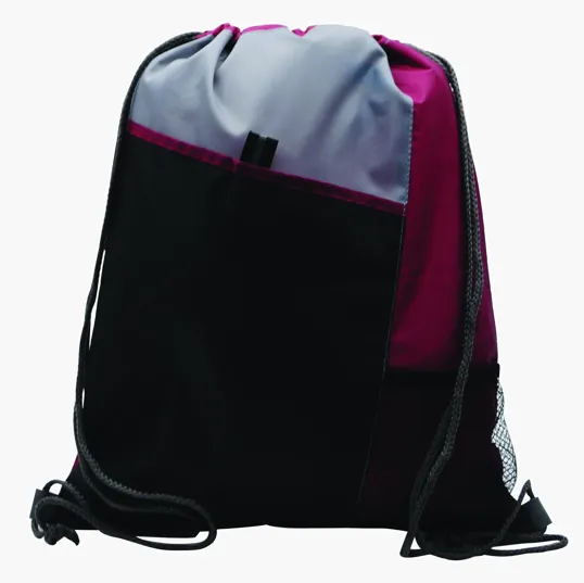 Keystone Drawstring Sport Pack with Mesh Side Pocket — view 5