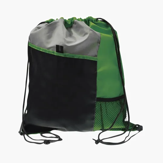 Keystone Drawstring Sport Pack with Mesh Side Pocket — view 2