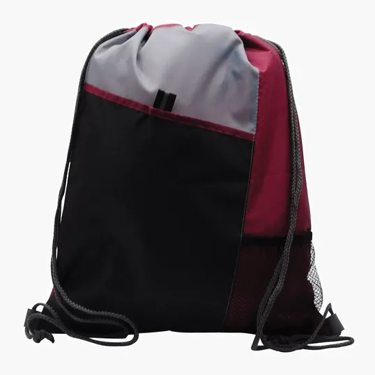 Keystone Drawstring Sport Pack with Mesh Side Pocket — view 4