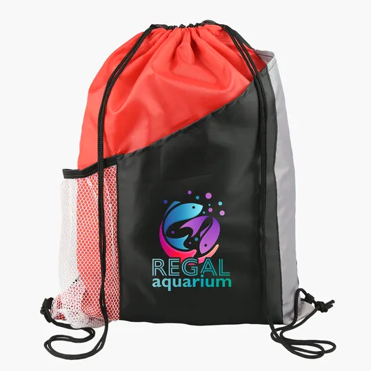 Garyline® Collegiate Drawstring Backpack — view 9