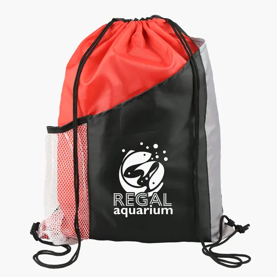 Garyline® Collegiate Drawstring Backpack — view 8