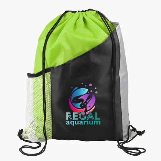 Garyline® Collegiate Drawstring Backpack — view 6