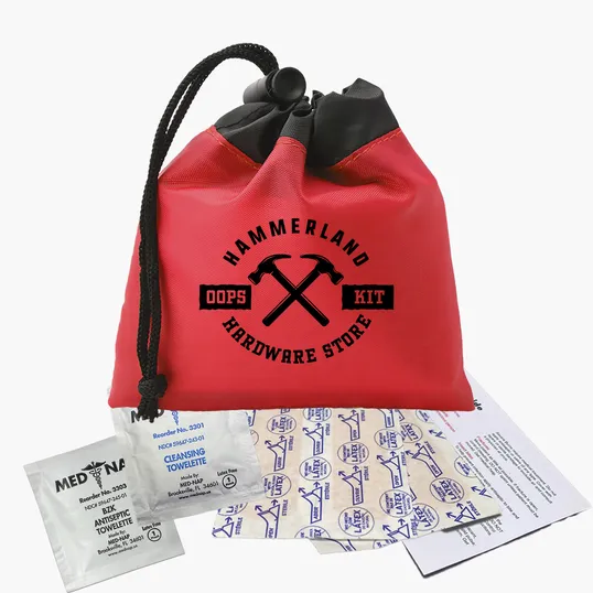 Garyline® Cinch Pouch First Aid Kit, 7-Piece — view 14