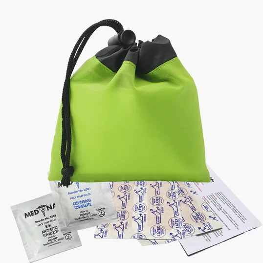 Garyline® Cinch Pouch First Aid Kit, 7-Piece — view 2