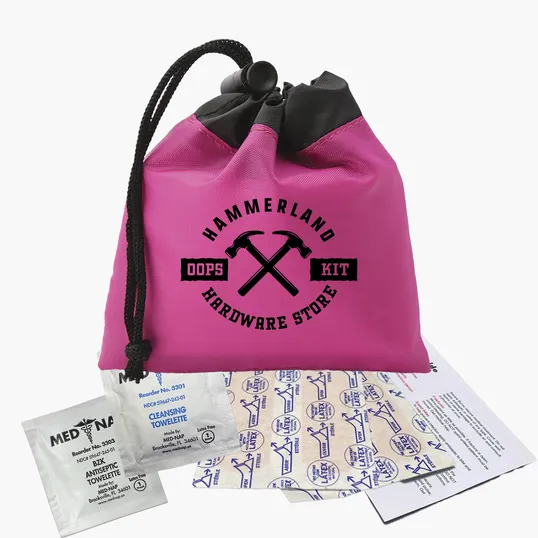 Garyline® Cinch Pouch First Aid Kit, 7-Piece — view 8