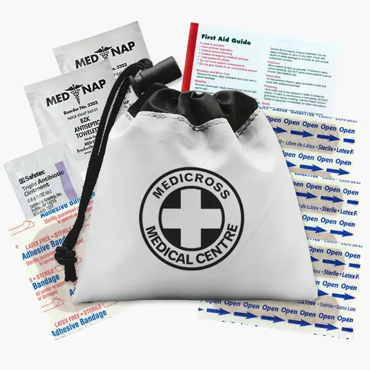 Garyline® Cinch Pouch First Aid Kit, 11 Piece — view 18