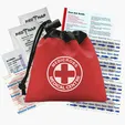 Garyline® Cinch Pouch First Aid Kit, 11 Piece — view 15
