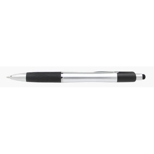 Souvenir® Emblem Stylus Pen with Rubber Grip — view 17