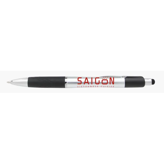 Souvenir® Emblem Stylus Pen with Rubber Grip — view 28