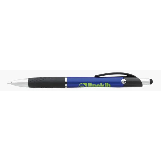 Souvenir® Emblem Stylus Pen with Rubber Grip — view 24