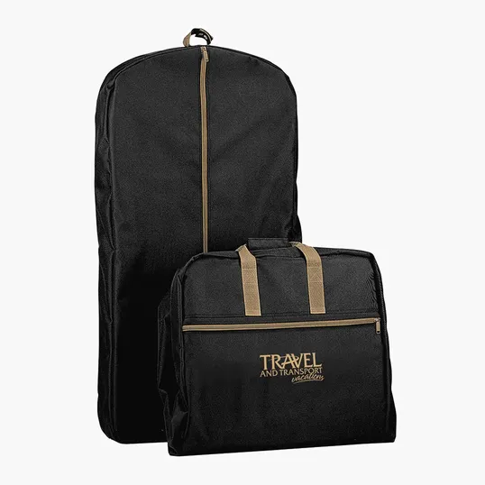 600D Polyester Garment Bag with Full-Length Zipper — view 3