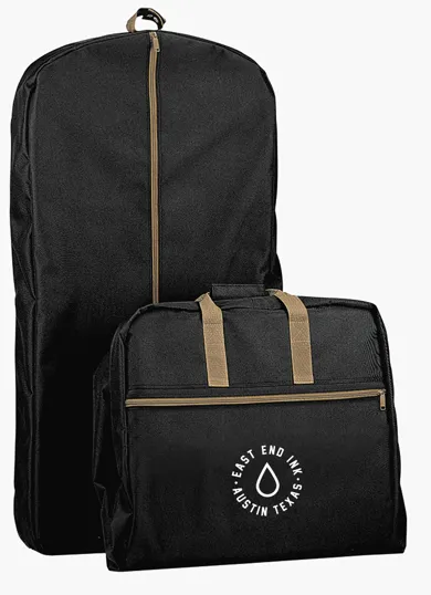 600D Polyester Garment Bag with Full-Length Zipper — view 2